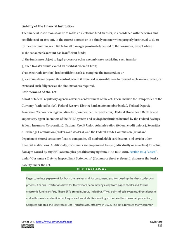 Business Law and the Legal Environment - Page 925